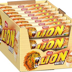 lion chocolate white